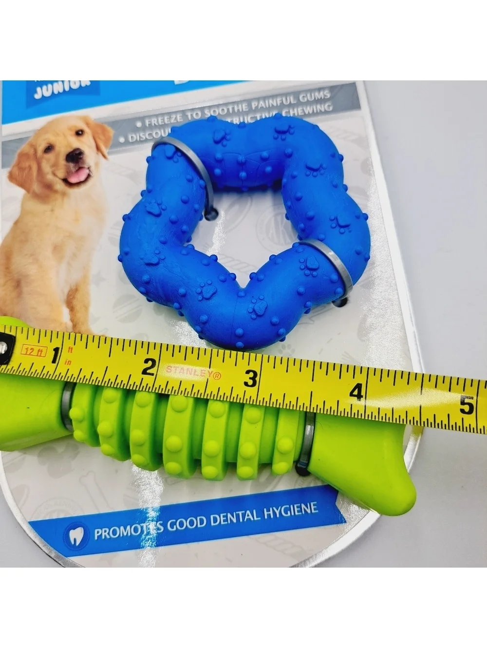 American Kennel Club 3 Piece Dog Puppy Chew Teething Toy Set Small Pet Training